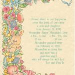 Knowing Ahead: Birth Announcements